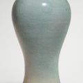 An incised celadon-glazed meiping, Goryeo dynasty (918-1392)