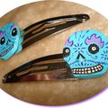 Barrettes Calaveras