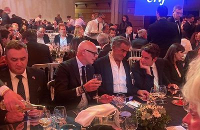 Ils étaient au Diner du CRIF 2024: BHL, Valls, Attal, Bahloul, Benjamin Duhamel, Hidalgo, El-Khatmi...