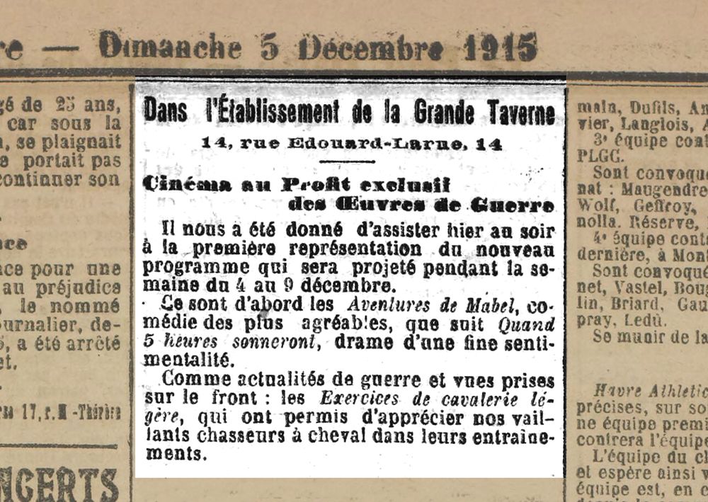 Le Havre Cinéma Gaumont Pathé Lecesne reconstruction Perret star Apollo Grillon Alhambra, Sirius Vox Rex Scala Royal Rio Réau Paris Sainte Adresse Lido  Normandy