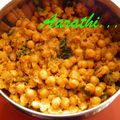 Channa in Yogurt Gravy