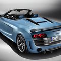 Détails sur la nouvelle Audi R8 Spyder GT 2012 (communiqué de presse anglais)