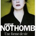 Une Forme de Vie, Amélie Nothomb