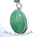 PENDENTIF "CABOCHON" AVENTURINE 1 