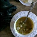 SOUPE POIREAUX & POMMES DE TERRE AU PARMESAN