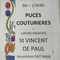 Puces de couturières à St Vincent de Paul