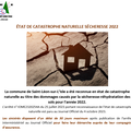 La commune de Saint-Léon-sur-L’Isle a été reconnue en état de catastrophe naturelle pour l'année 2022