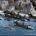 The Uncharted Seas - Flotte peinte des Morts-Vivants