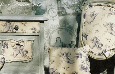 ENSEMBLE TOILE DE JOUY