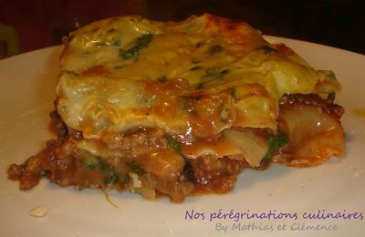 Lasagnes à l'orientale