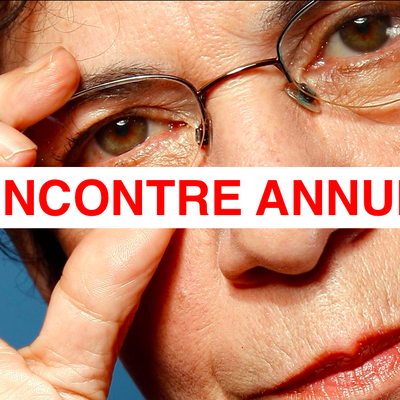 ANNULATION de la conférence d'Annette Wieviorka 