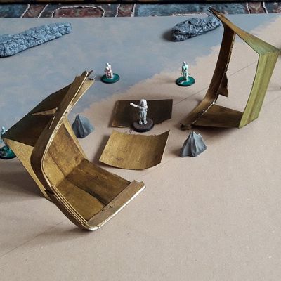 Table de jeu plage, bateau échoué et sirènes imprimées en 3D, ça coûte que dalle!