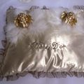 coussin noces d'or