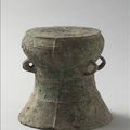 Tambour miniature. Vietnam, Culture de Dong Son (env. 500-100 av. J.-C.)