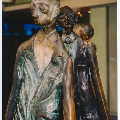 Statues en marche ...