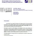 Prix et disponibilité des principales substances psychoactives circulant en France - 2nd semestre 2011 - OFDT/TREND