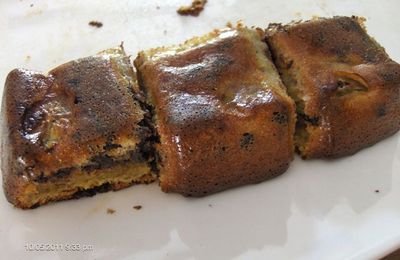 Gâteau chocolat bananes ultra moelleux