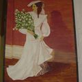 Voici une autre de mes peintures La mariée 