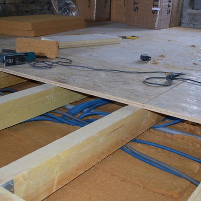 Plancher de l'étage