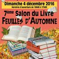 Feuilles d'Automne 2016 - Salon du livre de Marvejols