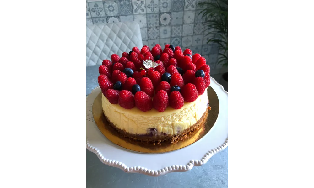 Cheesecake Myrtille (avec cuisson)