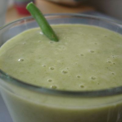 Velouté d'haricots Verts