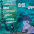 Artjournal et Gribouillages #123~ Portrait et Art journal prompts - 41 - Change