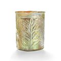 A Roman yellow-green glass leaf beaker, circa late 1st century A.D.