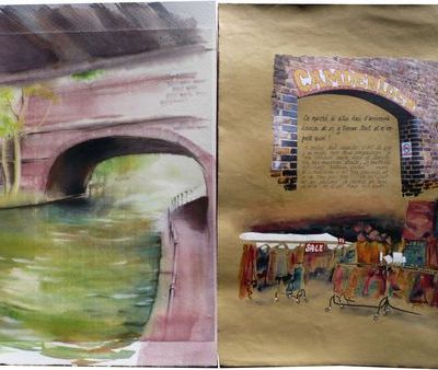 CamdenLockEntrés à Camden par les canauxCe marché