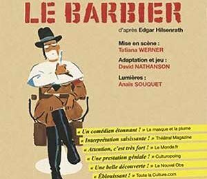 Le Nazi et le Barbier Du 01/12/17 au 28/01/18  -  MANUFACTURE DES ABBESSES  -  PARIS 18