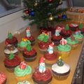 Christmas cupcakes