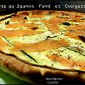 Tarte au Saumon Fumé et Courgettes