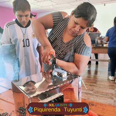 Atelier de fabrication à Piquirenda Estacion