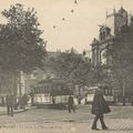 Les tramways sur la Place de l'Hotel de Ville