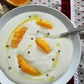 VELOUTÉ AU CHOU-FLEUR ET À L'ORANGE - RECETTE D'ANNE-SOPHIE PIC
