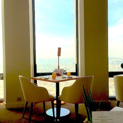Réouverture du Celest, le restaurant panoramique du Radisson Blue : Lyon 3