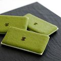  CHA no KA, délicieux biscuit japonais au thé vert Matcha...