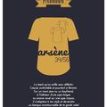 Tshirt "Arsène" col V