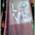 T-shirt Love jack skellington