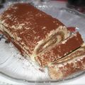 Bûche tiramisu