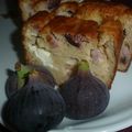 "CAKE AUX FIGUES, LARDONS ET MASCARPONE"