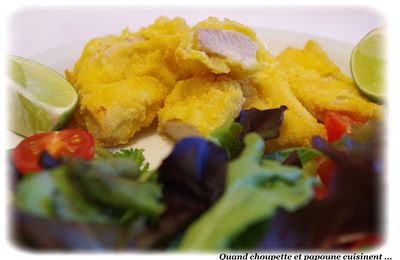 NUGGETS DE POULET EN CHAPELURE DE MAÏS