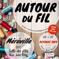 Salon autour du fil à Méréville (limitrophe 45)