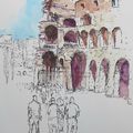 N°107-109 Croquer Rome / sketching Rome