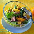 Délicieuse recette de: " SALADE DE THON & DE PATATE DOUCE A L' ORANGE "