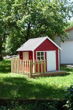 2013 - Une cabane suédoise dans le jardin