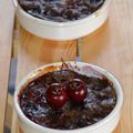 Clafoutis cerises chocolat 