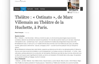 Ostinato : la critique de Pierre François (Holybuzz)