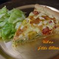 Quiche amandine aux légumes