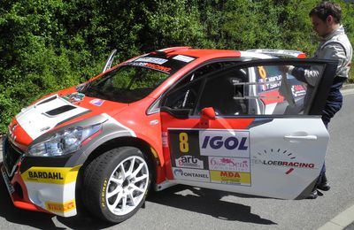 rallye lyon charbonnières 2017 N°8  208  t16  R5 loeb racing  6em